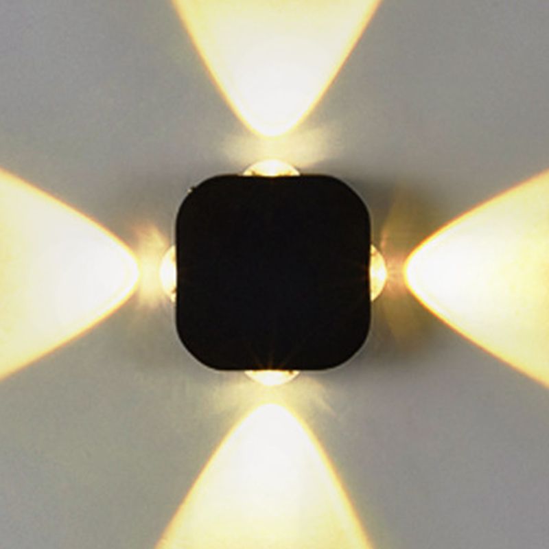 Multi-Licht geometrische Wandleuchten zeitgenössischer Metall-Wandwaschanlager