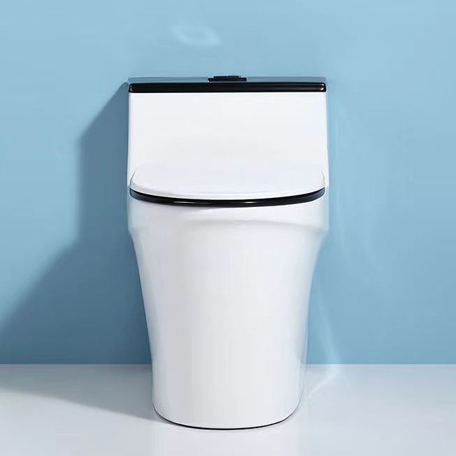 Modern 1-Piece Toilet Bowl Floor Mount White Urine Toilet for Washroom