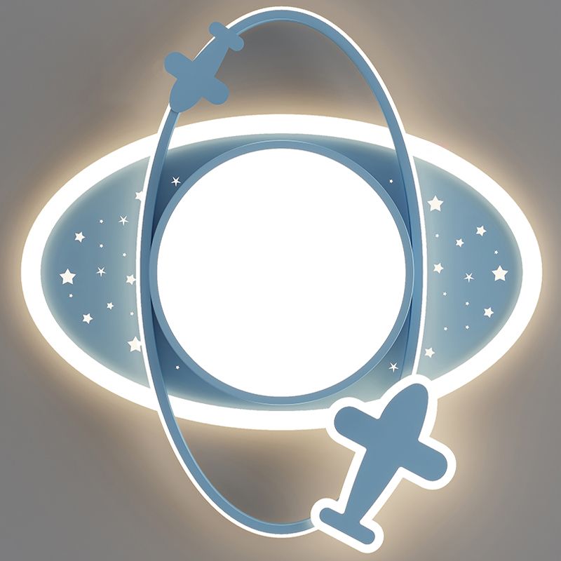 Accesorio de iluminación del dormitorio del niño del estilo moderno de la luz empotrada creativa del avión