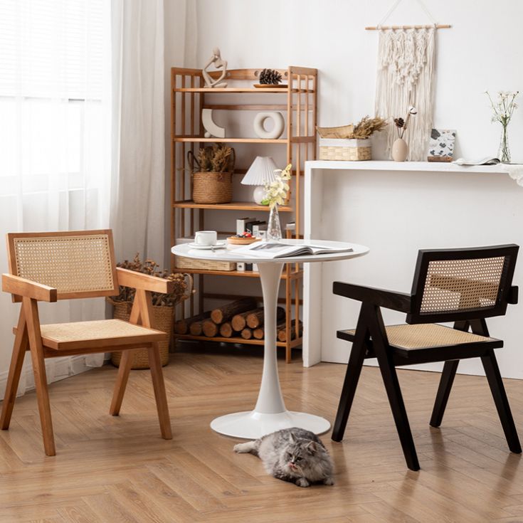 Modern Kitchen Side Dining Chairs Oak Wood Side Chairs for Home
