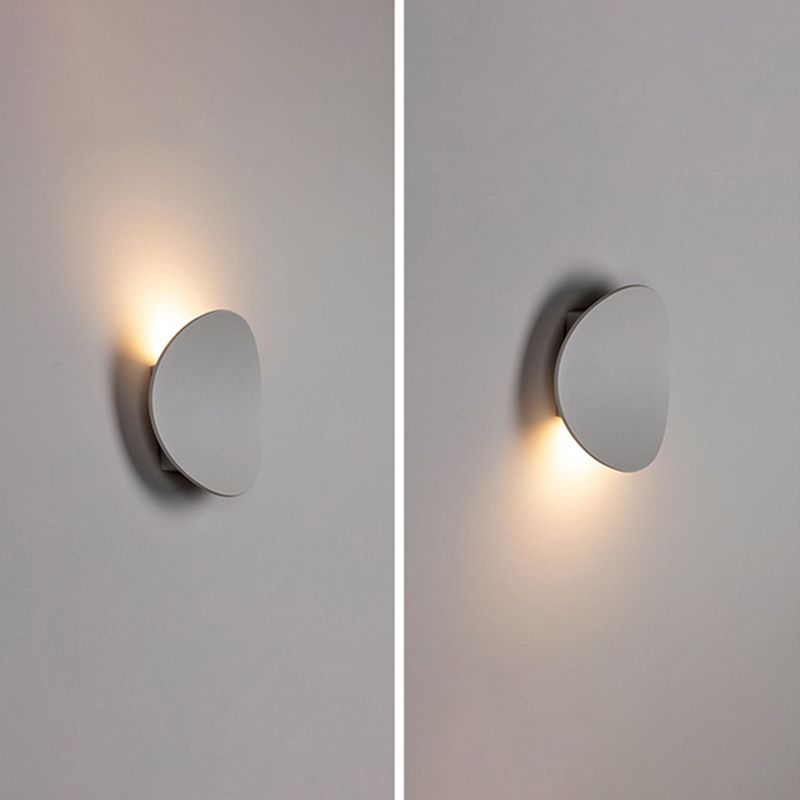 Metall Biegung Wandleuchte moderne Stil 1 Leicht Wandmontage Beleuchtung