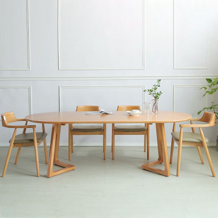 Modern Style Solid Wood Dining Set 1/2/4/5/7 Pieces Dining Set
