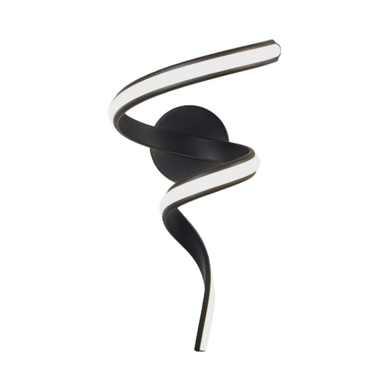 Strip Shape Wall Lamp Modern Wall Mount Lamp with Silica Gel Shade for Bedroom