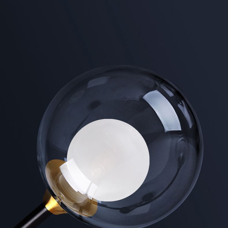 Sputnik Glass Semi Filf Monte Light Modern Style Semi Flush Mount Aitura