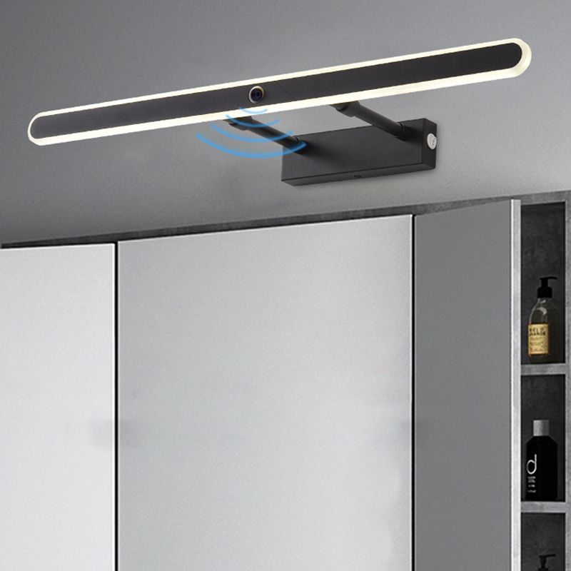 Minimalism Contemporary Style Inductive LED Vanity Wall Lighting Light for Bathroom
