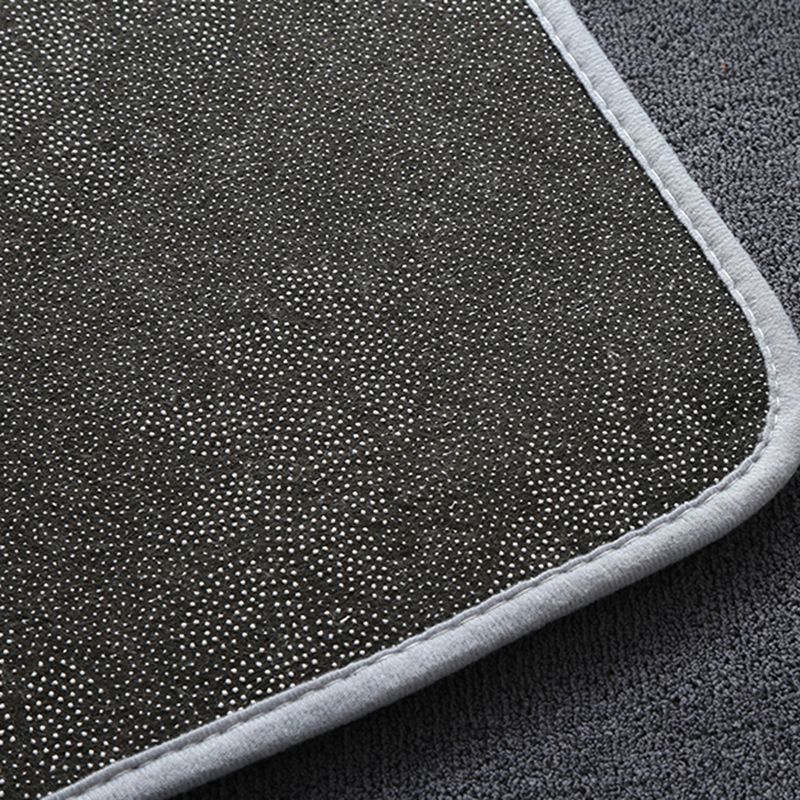 Funky effen shag tapijt polyester indoor tapijt niet-slip achterste ruggebied tapijt voor woonkamer