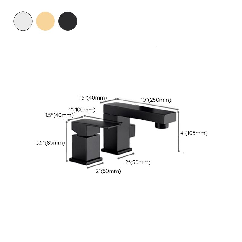 Deck Mounted Metal Freestanding Tub Filler Single Handle Freestanding Faucet