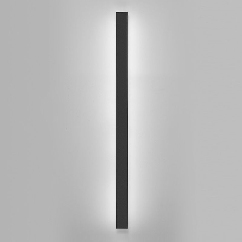 Luz de la plataforma lineal contemporánea Metal 1 Luz Led Mural Luz Montada Luz