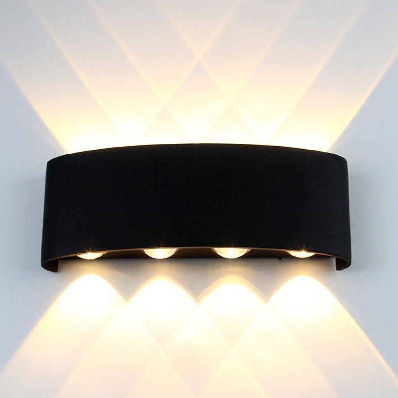 Geometric Wall Mounted Lamp Modern Style Metal Multi Lights Wall Lighting Ideas