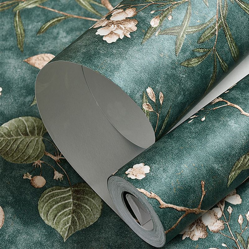 20.5" x 31' American Countryside Wallpaper Tree and Fruit Design Wall Decor, Non-Pasted