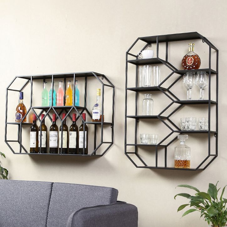 Metal Floating Book Shelf Wall Mounted Shelves Included Shelf Bookcase for Study Room