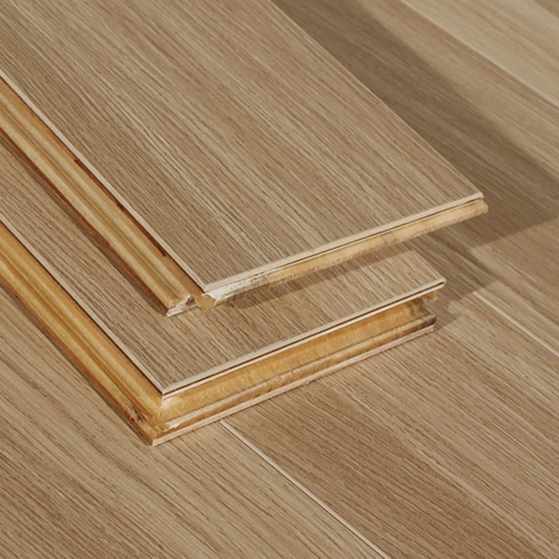 Traditional Flooring Planks Solid Wood Click-Locking Parquet Wooden Floor