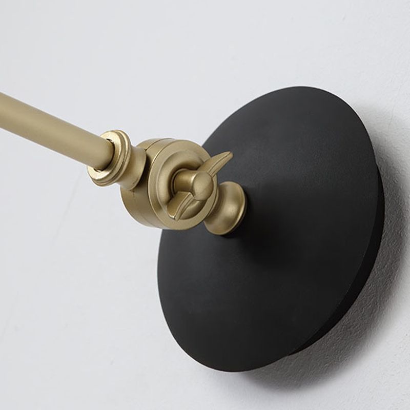 Metal Geometric Shape Wall Light Industrial Style 1 Light Wall Light Sconce