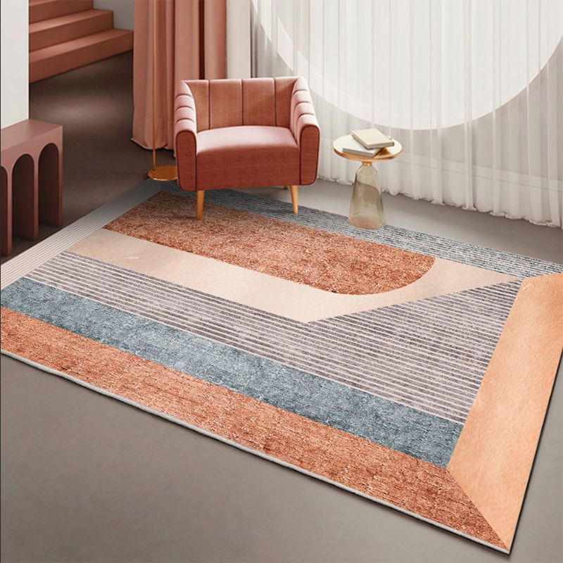 Gorgeous Carpet Trendy Polyester Area Rug Living Room Area Carpet with Non-Slip Backing