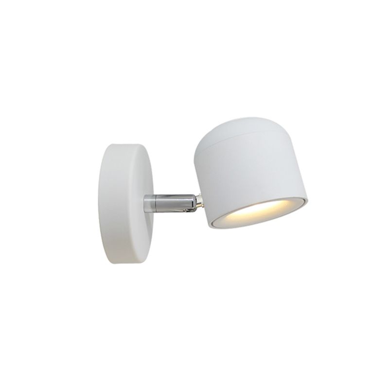 Luce da parete in stile muro ombreggiato in metallo per la camera da letto