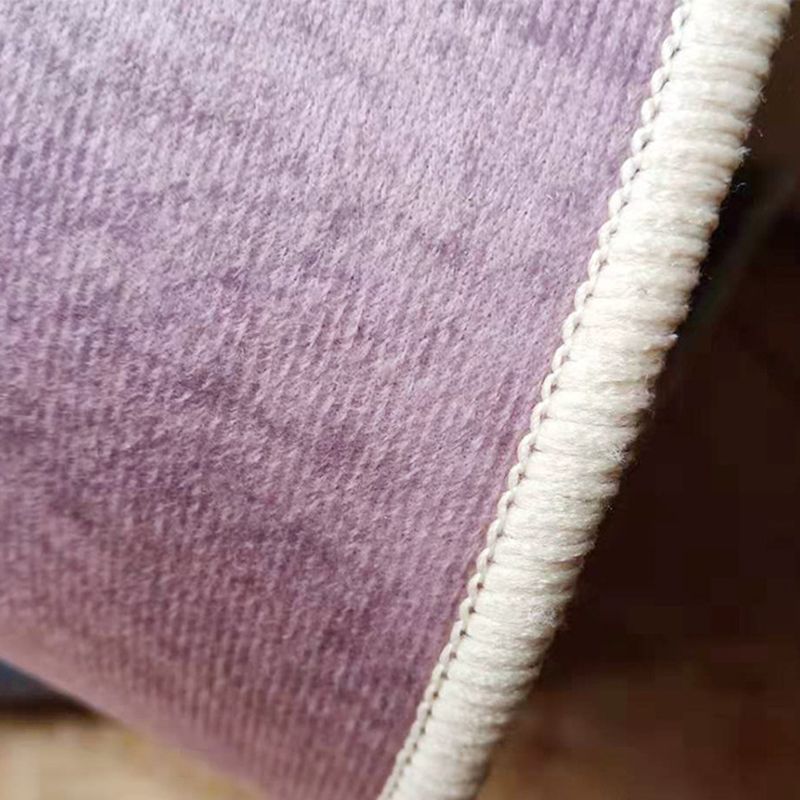 Gray Modern Carpet Polyester Graphic Indoor Carpet Non-Slip Backing Carpet for Home Decor