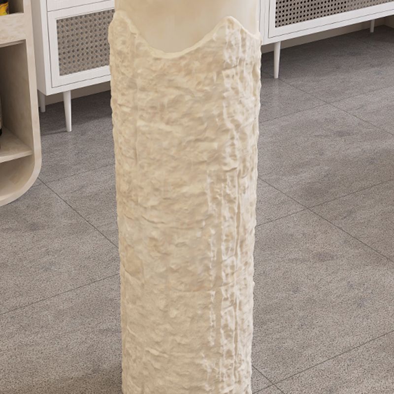 Free Form Bar Table Set 1/2 Pcs Stone Top Bar Table and Solid Wood Stools