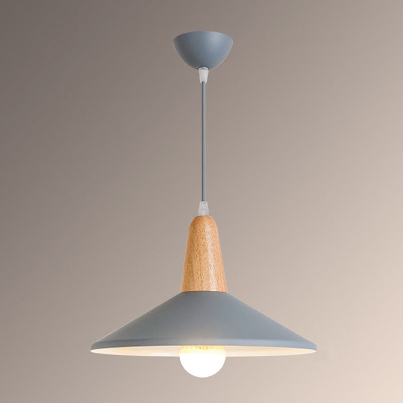 1 pendentif léger suspendu de style macaron moderne Éclairage suspendu pour le salon