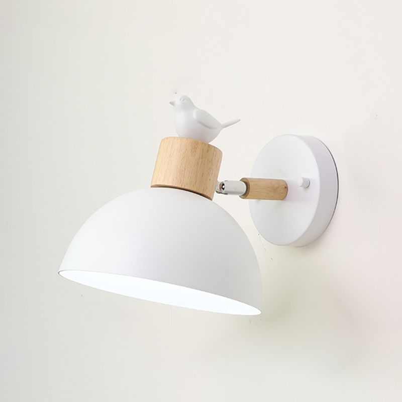 1-licht wandkandelaar Moderne macaron-stijl metalen wandverlichting voor eetkamer