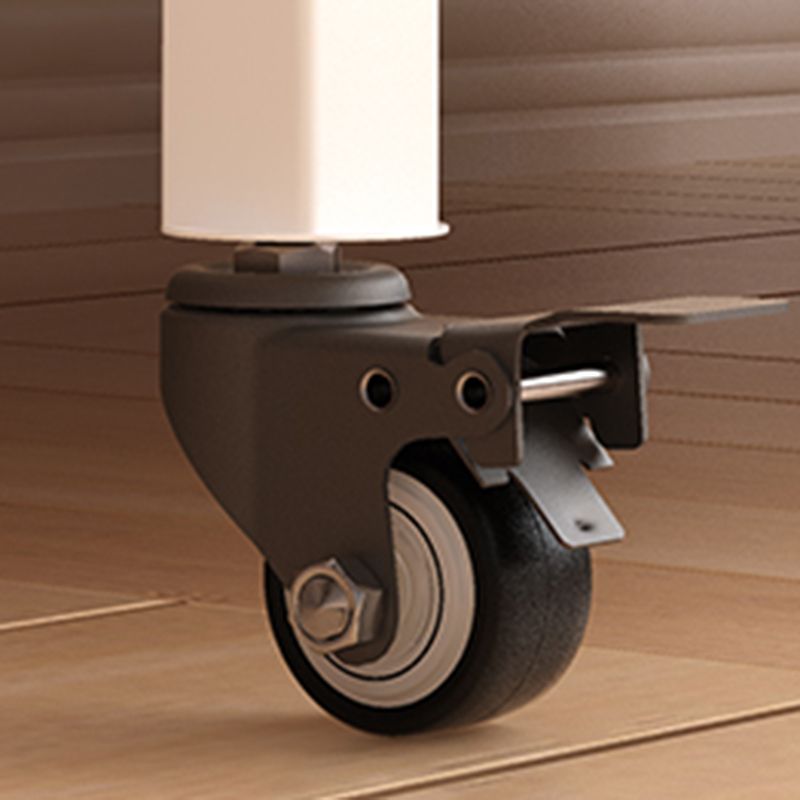 Metal Closed Back Standard Bookshelf Shelves Included Bookcase