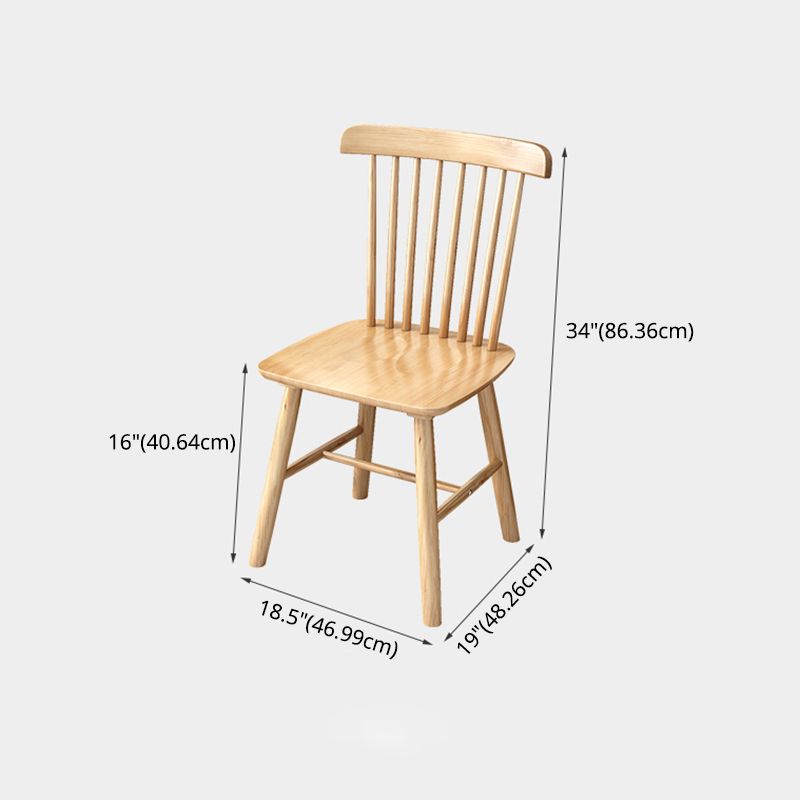 Modern Solid Wood Round Dining Room Set Space-Saving Design Dining Table Furniture