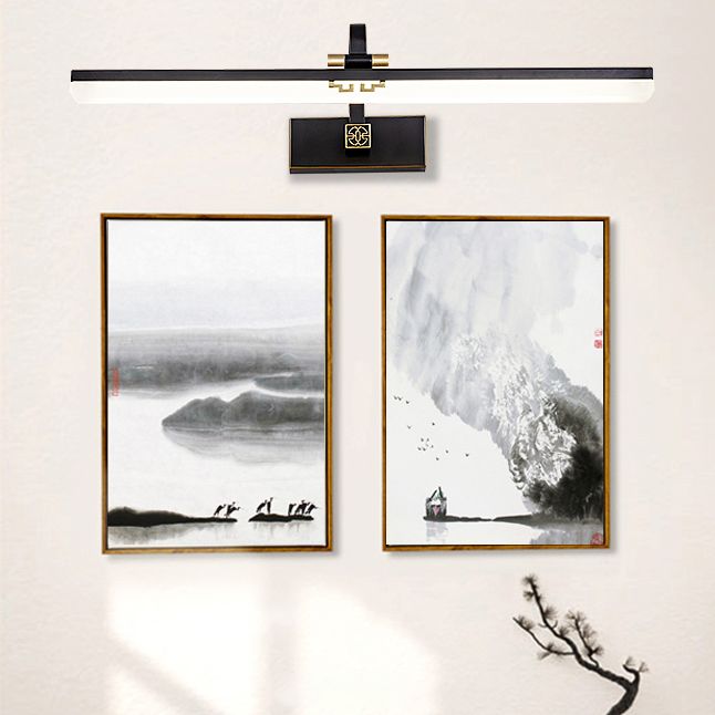 Simplicité Éclairage mural de la ferme Miroir LED LED LAMPE Métallique Éclairage pour salle de bain