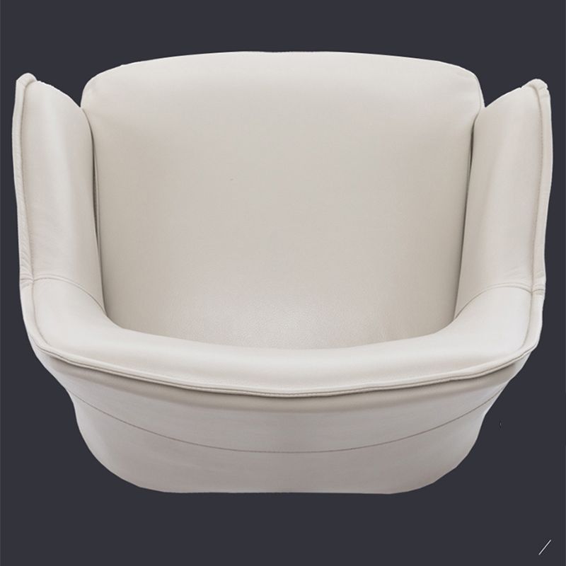 Faux Leather Chair 22.4" L x21.6"W x32.6"H Arms Included Chair for Living Room