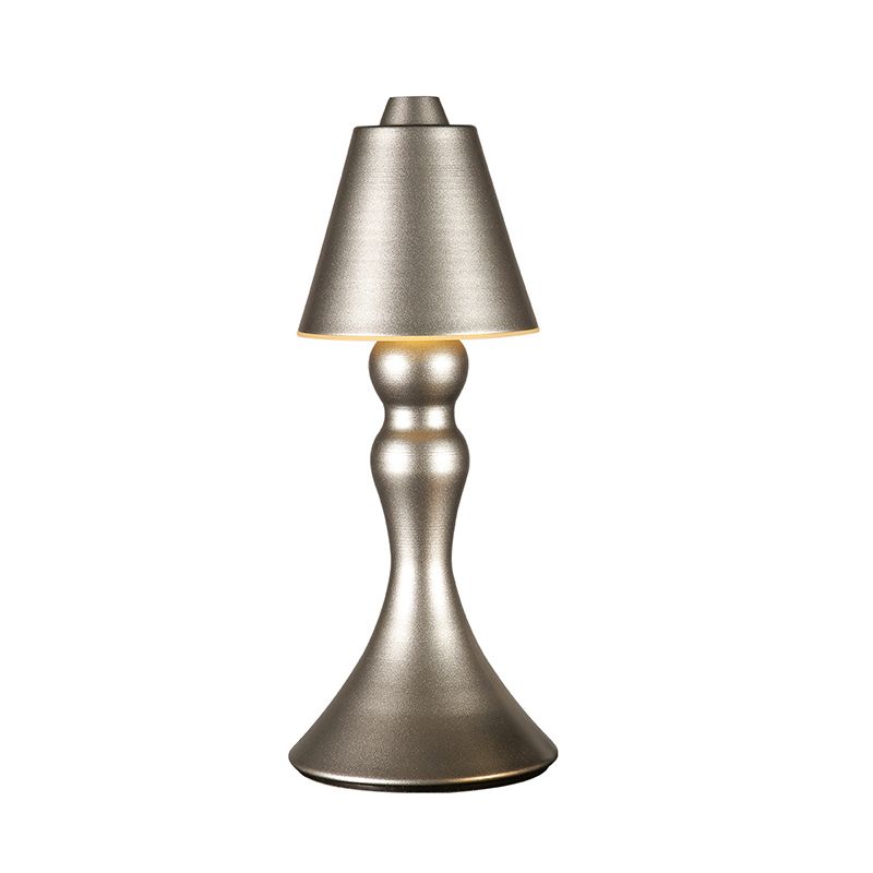 Cono a 1 luce da tavolo leggera con porto USB lampada da tavolo creativa moderna per barra