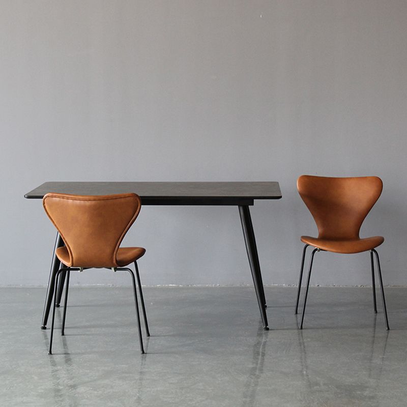 Chaises de salle à manger en tissu de style moderne