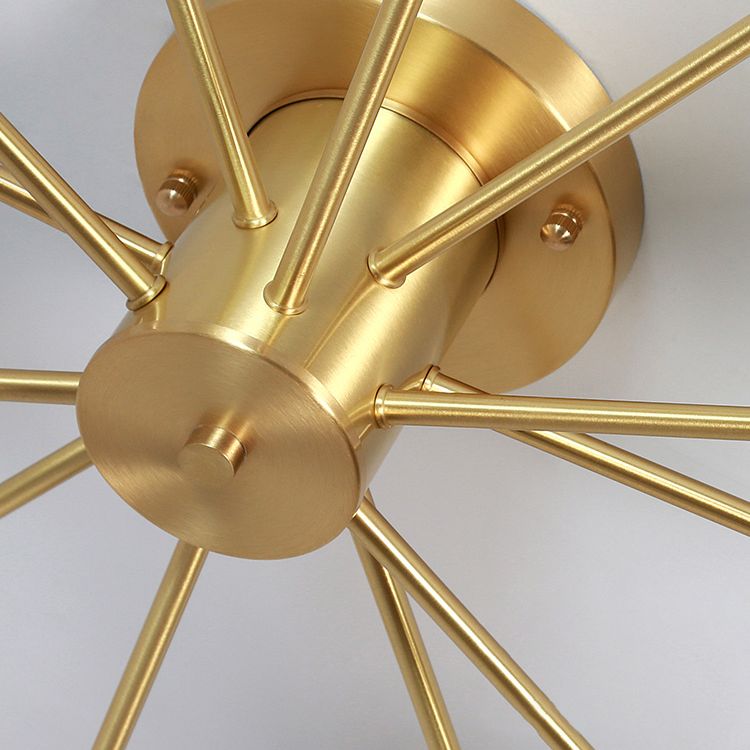 Modern Semi Flush Mount Ceiling Light Fixtures for Living Room Dining Room