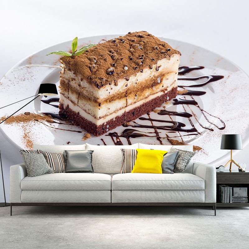Cake Photography Mural Wallpaper Soft Color Contemporary Restaurant Wall Murals