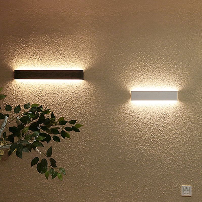 Metal Square Shape Wall Light Modern Style Multi Lights Wall Mounted Light Fixture