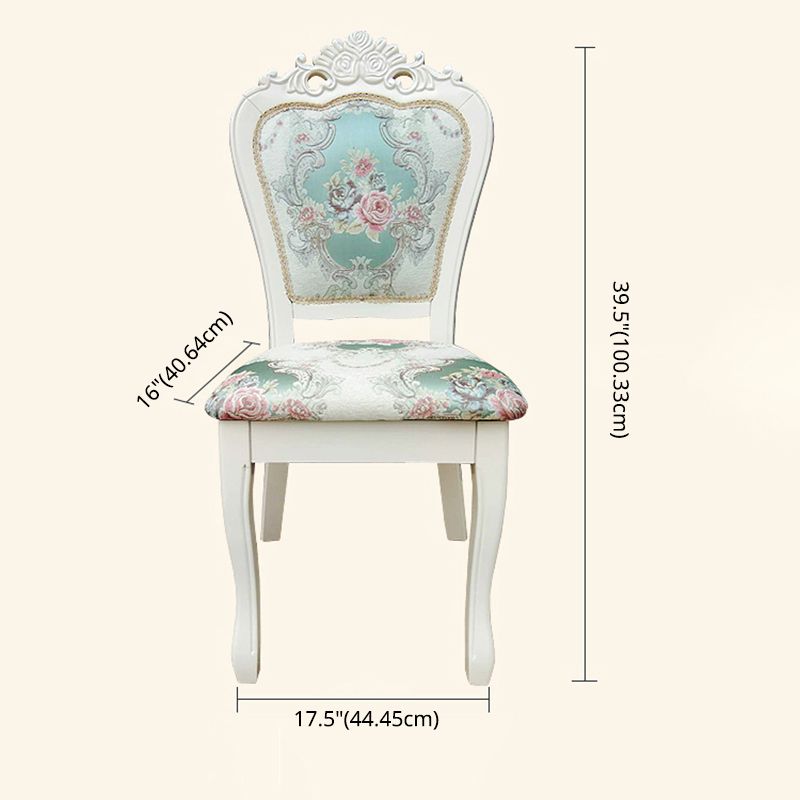 Nordic Sintered Stone Top Dining Set with 4 White Solid Wood Legs for Dining Furniture