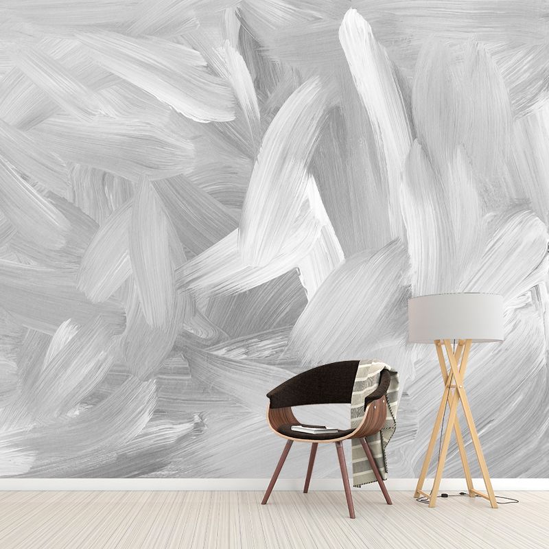 Horizontal Illustration Abstract Mural Environment Friendly Wallpaper for Home