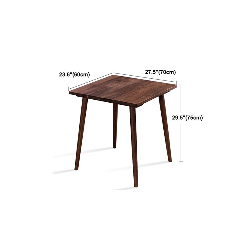 Scandinavian 4 Legs Coffee Table Set Wooden Coffee Table for Living Room