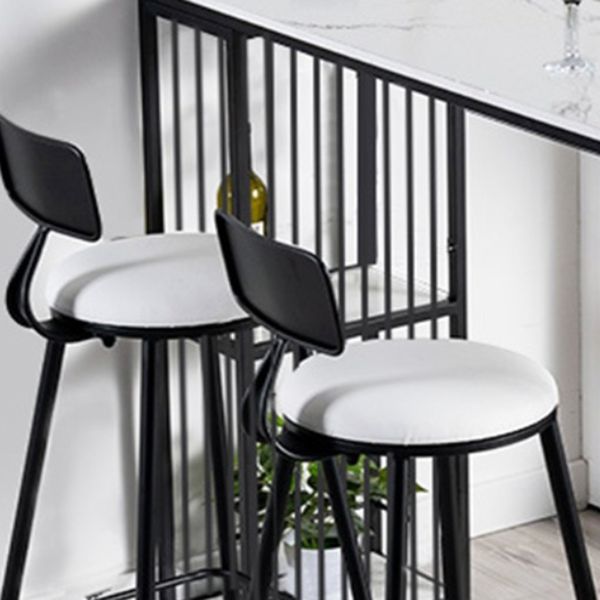 Modern 1/2/3 Pieces Bar Table Set Stone Counter Table with High Stools