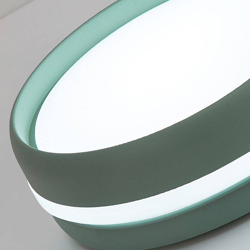 Metal Ceiling Mount Light Fixture Circle Modern Ceiling Light Fixture