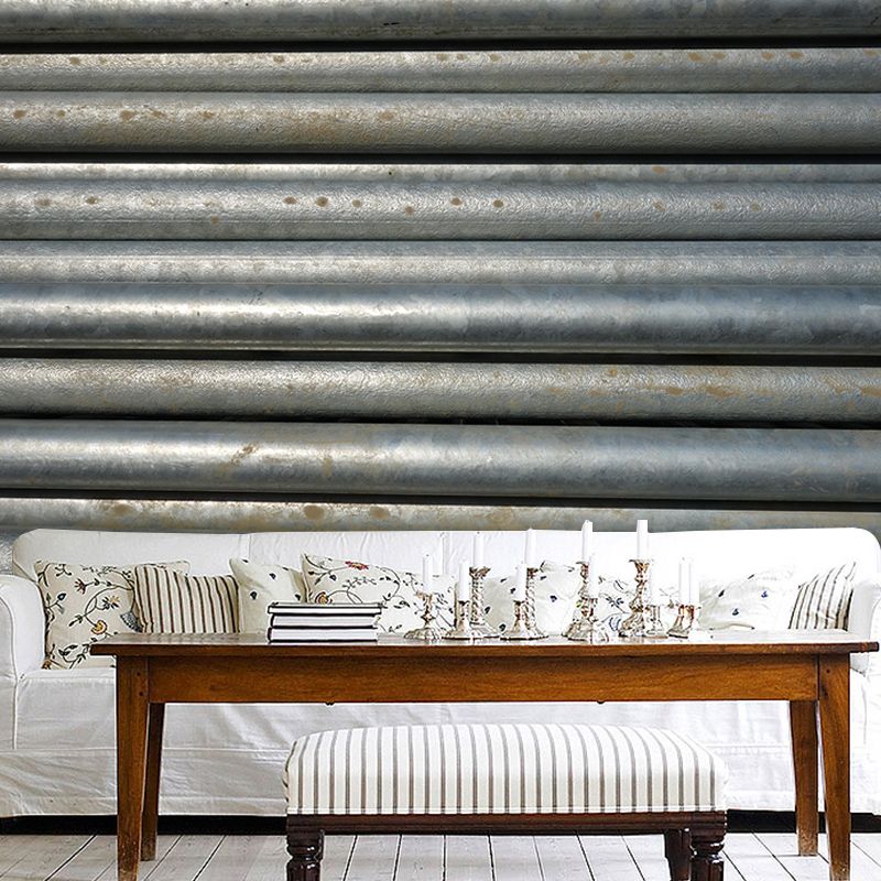 Eco-friendly Wall Mural Wallpaper Industrial Metal Decorative Wall Art