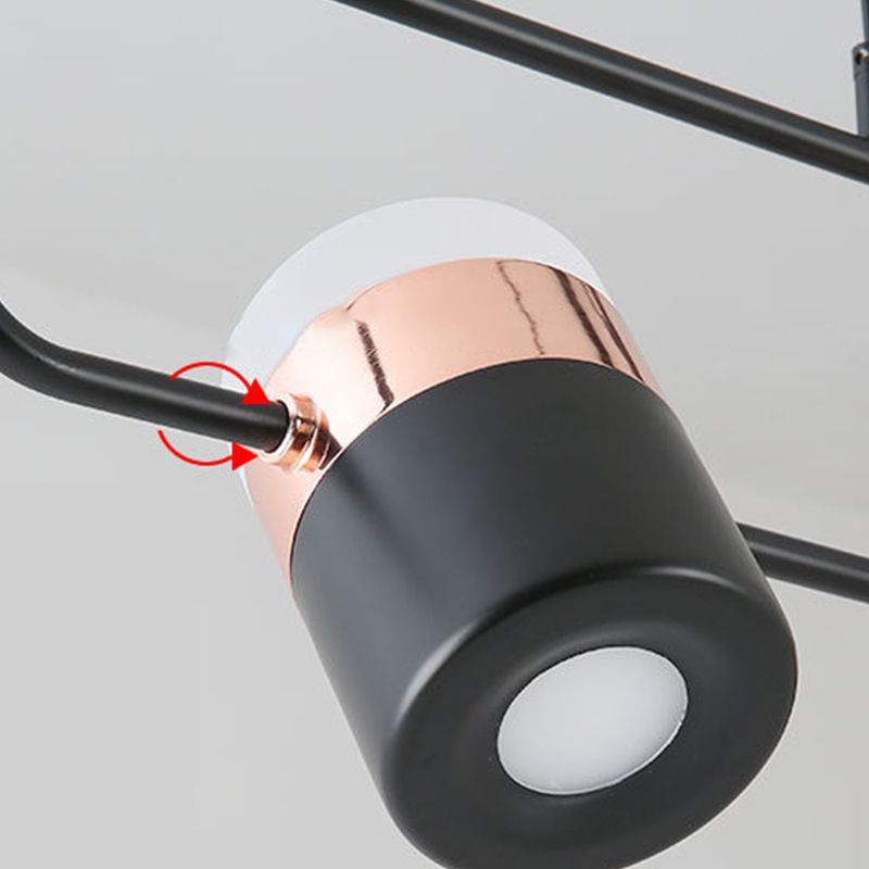 Nordic Pendant Light Modern Style Rotatable Chandelier Lamp Fixture for Dining Room