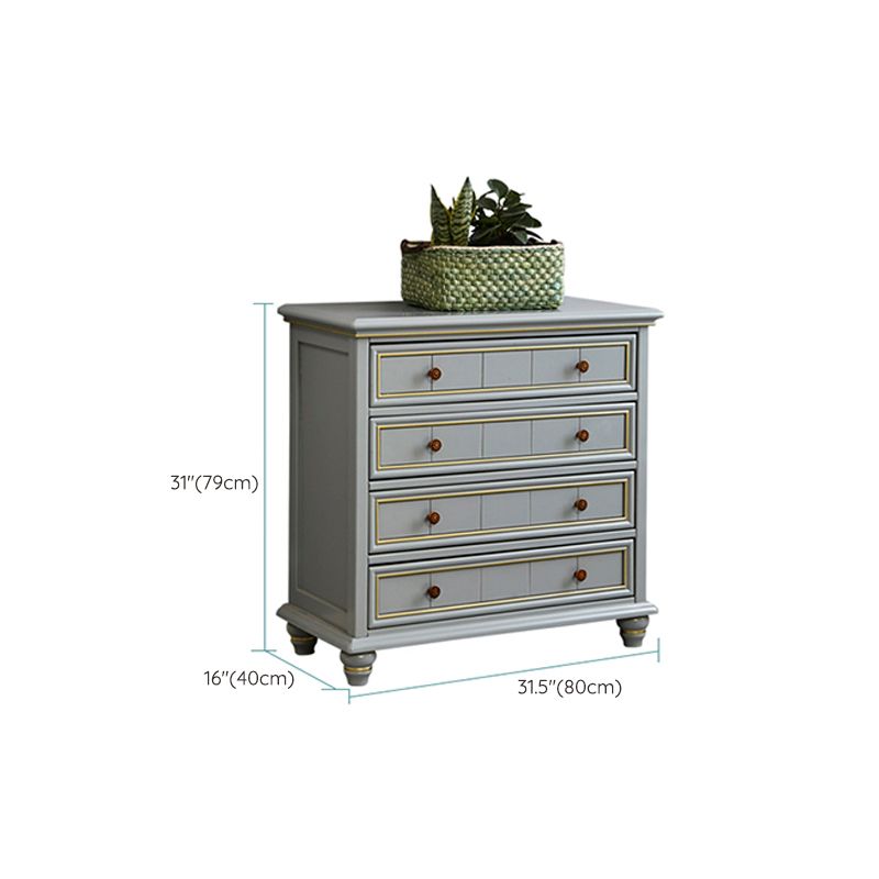 15.6-inch W Traditional Dresser Solid Wood Storage Chest with 3/4/5 Drawers