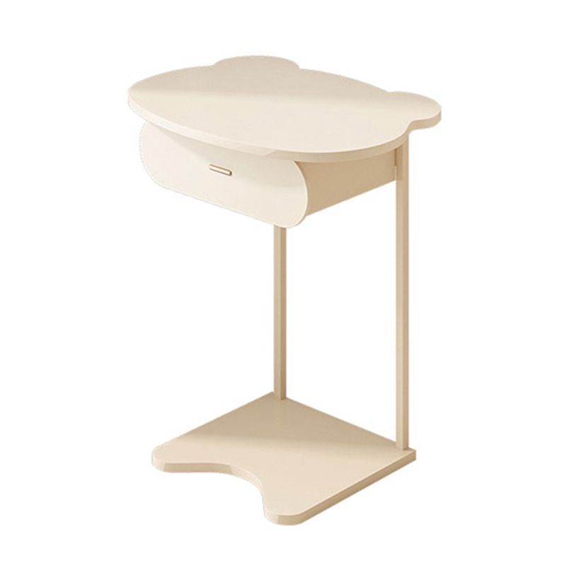 Modern Bedroom Metallic Makeup Vanity With a Drawer Makeup Vanity Set