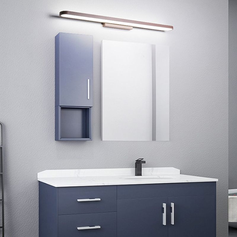 Household Vanity Light Contemporary Simple Linear Mirror Lighting Fixtures for Bathroom
