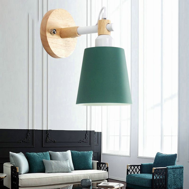 1-Light Geometric Wall Lighting Modern Style Metal Wall Lighting Ideas