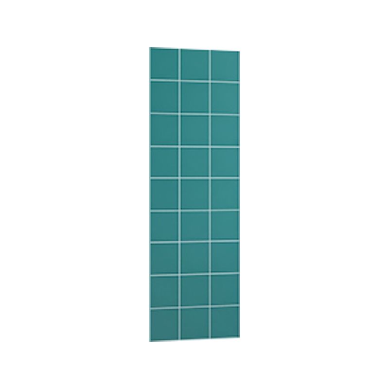 Square Grid Mosaic Tile Waterproof Peel and Stick Tile for Backsplash Wall