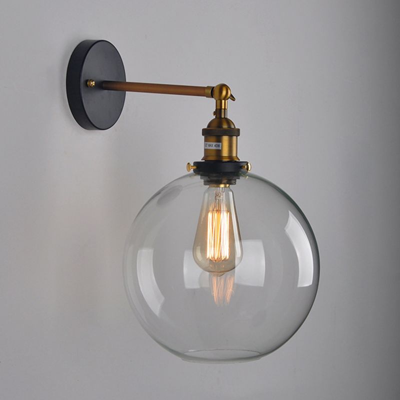 Style industriel SPHIRIQUE MURS LUMILES VERRE VERRÉ