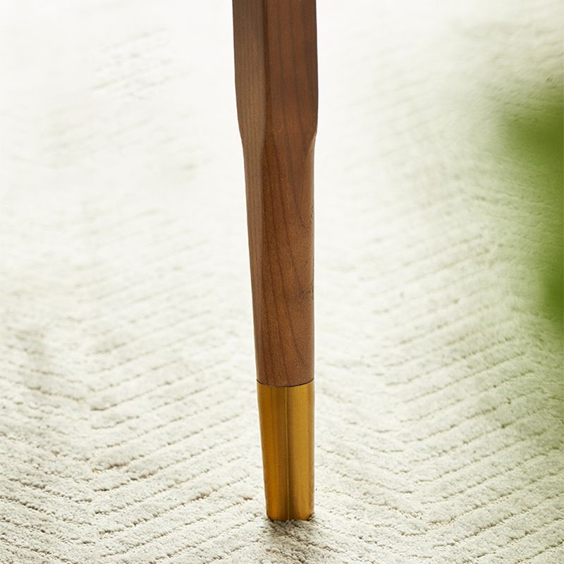 Linen Chair Solid Wood Frame Arms Included Chair for Living Room