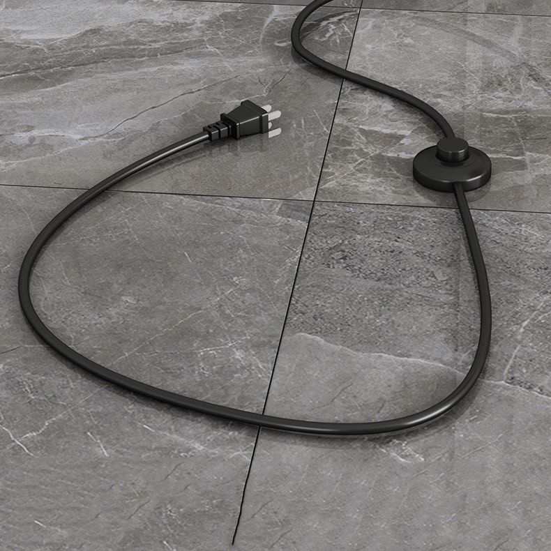 Noordse stijl metalen vloerlamp ijzeren tint bol vloerlicht met theetafel voor slaapkamer