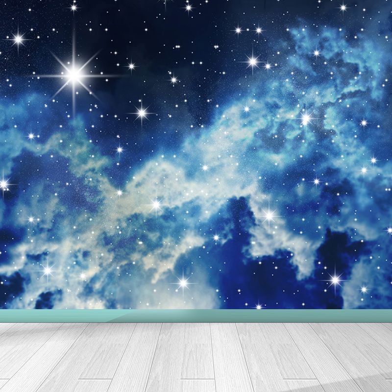 Non-Woven Decorative Wall Mural Modern Incredible Asterism Scenery Wall Covering