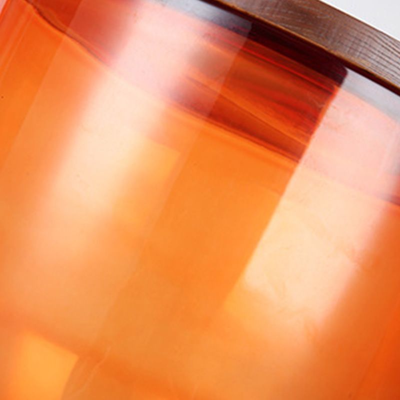 Contemporary Round Glass Coffee Table with Pedestal Base Cocktail Table