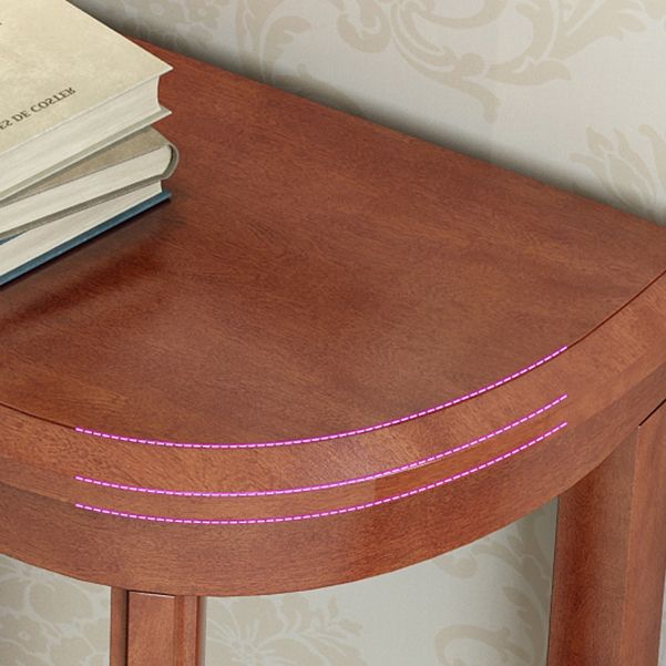 31.5-inch Tall Console Table 1-drawer Solid Wood Accent Table for Hall